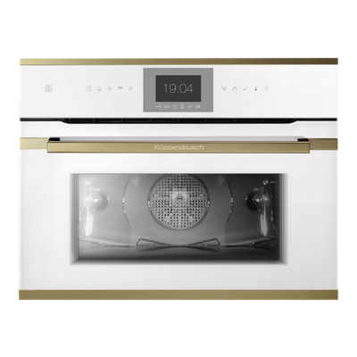 Компактный духовой шкаф с паром Kuppersbusch CBD 6550.0 W4 Gold