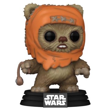 Фигурка Funko POP! Bobble Star Wars Ep 6 RotJ 40th Wicket with Sling Shot SDCC23 (Exc) (631) 71777