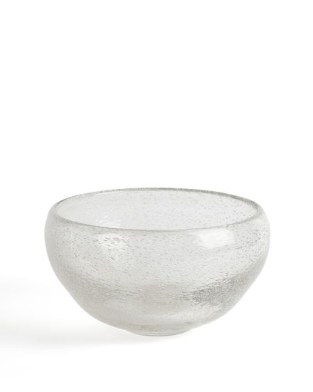 Ваза Sirau из прозрачного стекла, диаметр 29,8 см