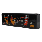 Пенал школьный 20х5.5х2.2см. АБС-пластик,полиэтилентерефталат "Фуд-файт" (Феникс+)