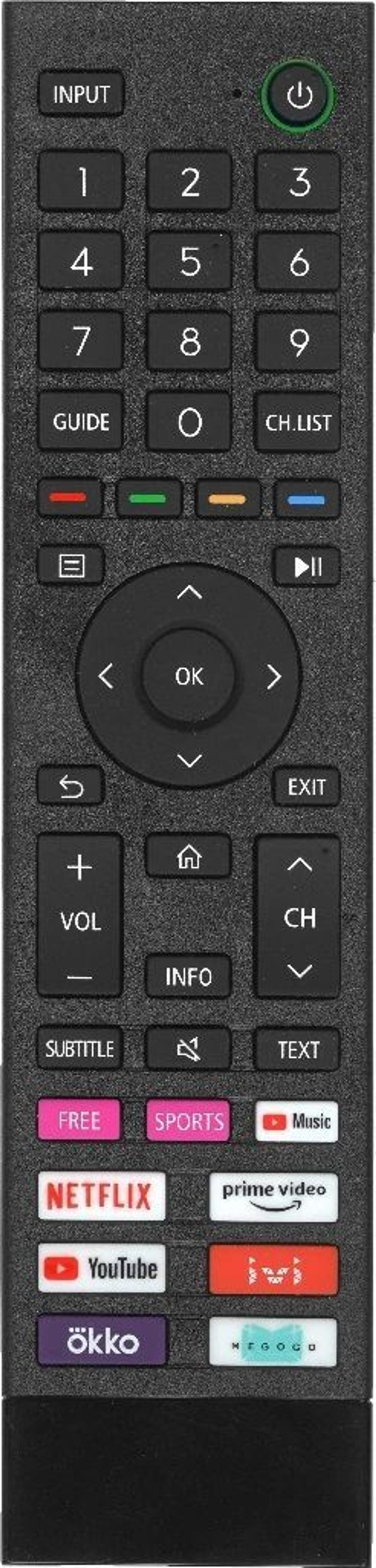 Пульт CT-95038 для телевизоров Toshiba