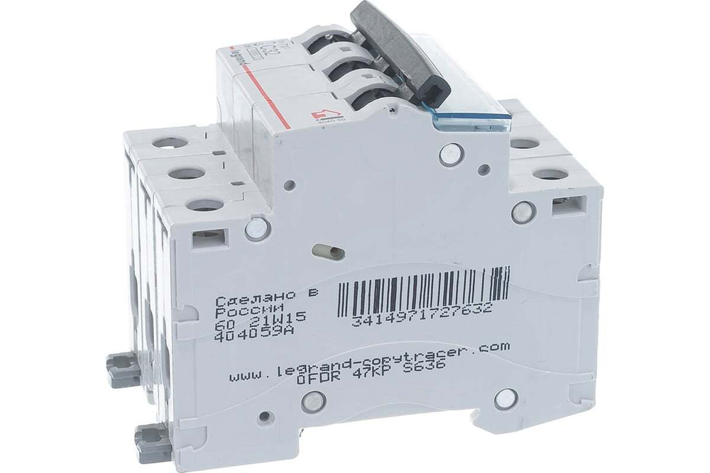 Автоматический выключатель C32A 3П 6000 Tx3 Legrand