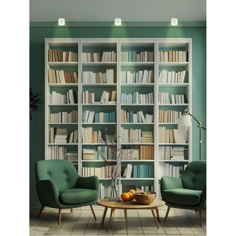 Светильник настенно-потолочный спот ЭРА OL8 GX53 WH под лампу Gx53, алюминий, цвет белый