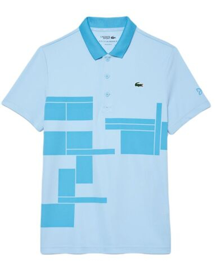 Теннисное поло Lacoste Tennis x Novak Djokovic Fan Version