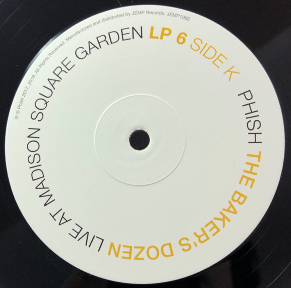 Phish / The Baker's Dozen Live At Madison Square Garden (Coloured Vinyl)(6LP)