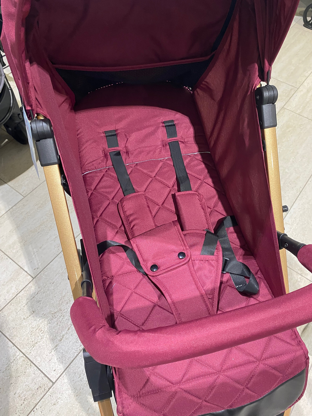 Коляска детская прогулочная Farfello Comfy Go Cherry/ Вишня