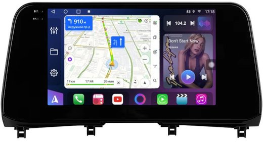 Магнитола для Lexus RX200t, RX300, RX350, RX450h AL20 2015-2019 (ШГУ 8" с шайбой) - FarCar BM10-9701 монитор 10" QLED на Android 13, ТОП процессор, 4Гб+32Гб, CarPlay, 4G SIM-слот