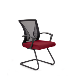 Кресло СН-800 Энжел черный Н/п Нео BL TW-01/Е13-к (черный/бордовый)