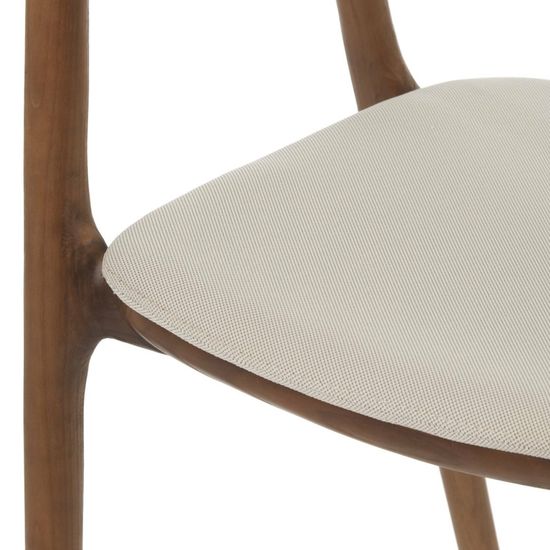 Стул Canada американский ясень и бежевая ткань