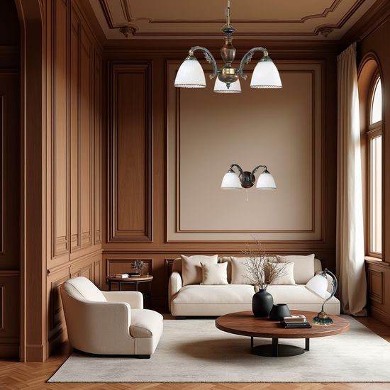 Подвесная люстра Reccagni Angelo L.3800/3