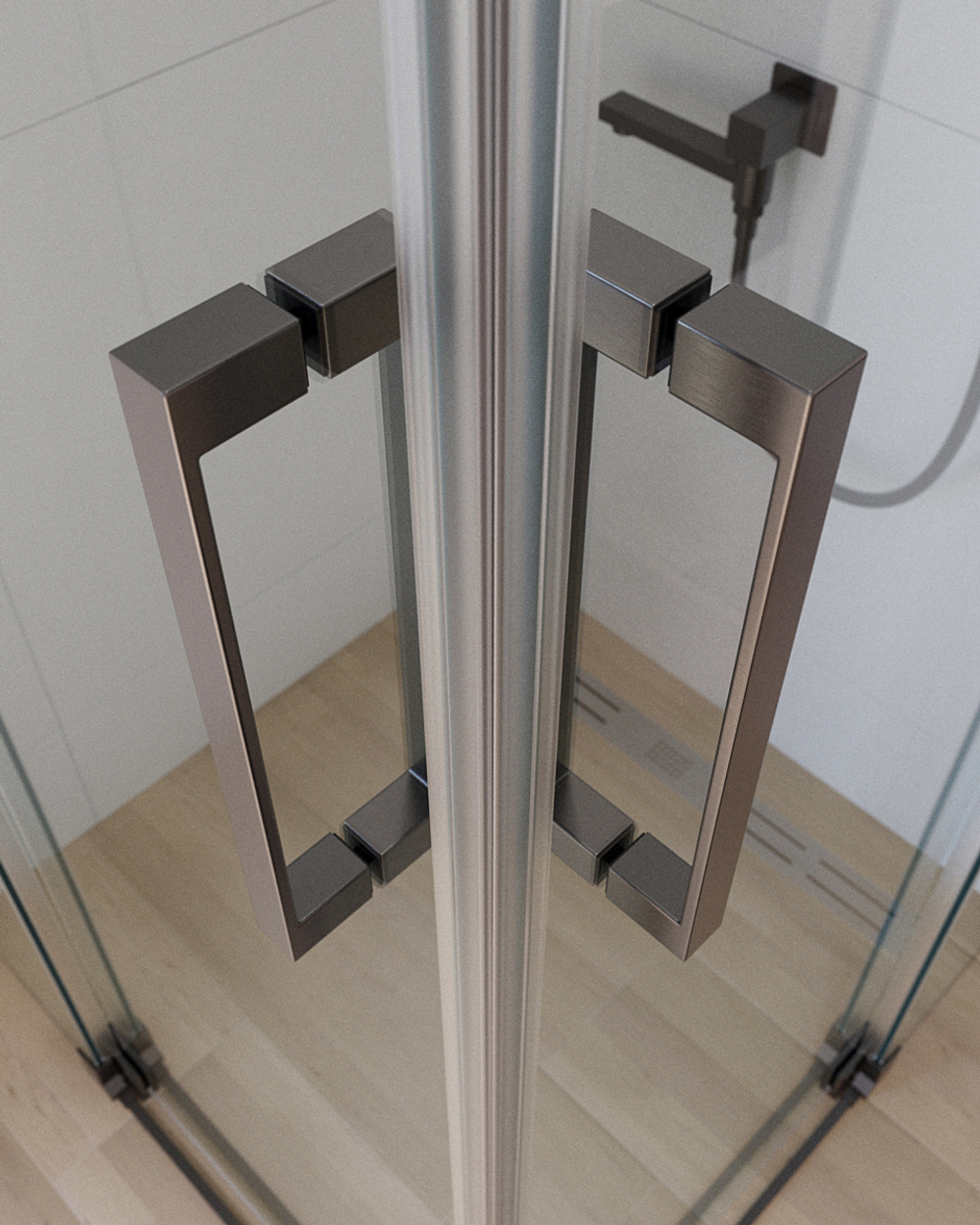 Душевой уголок CEZARES SLIDER-AH-2-90/100-100/110-C-GM