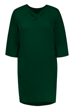 Платье женское 1785АП, Темно-зелен. #234ТЗв051785АП