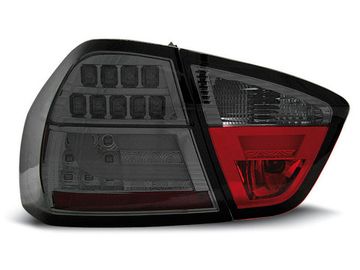 Задние фонари Bmw 3 E90 smoke led bar