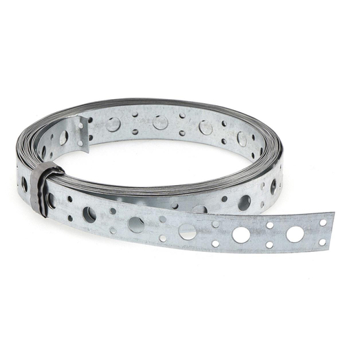 ЛЕНТА МОНТАЖНАЯ СТРОЙБАТ ПЕРФОРИРОВАННАЯ 20Х0,55 10М