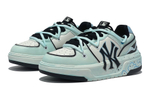 [Customized sneakers] MLB Chunky Liner 811 made of spring water drinking ice, refreshing and versatile, deconstructed, retro, old, wear-resistant, increased, low-top sneakers for men and women with the same style of blue and white