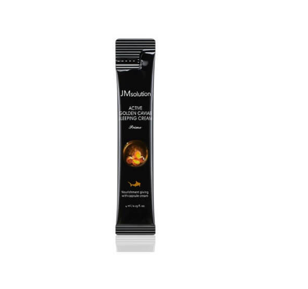 Ночная маска с золотом и икрой JMsolution Active Golden Caviar Sleeping Cream Prime