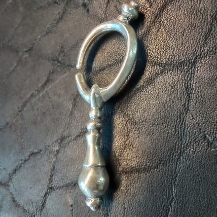 Серьга мужская. Хазары 8-10 в. (Ag)