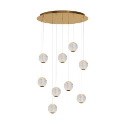 Люстра подвесная светодиодная Maytoni   MOD293PL-L56BS3K