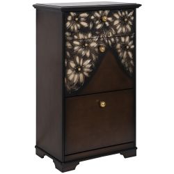 Комод Терра-3 с 3 ящиками Каштан Амбер