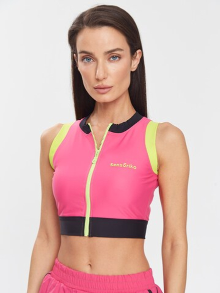 Топ неоновый фуксия