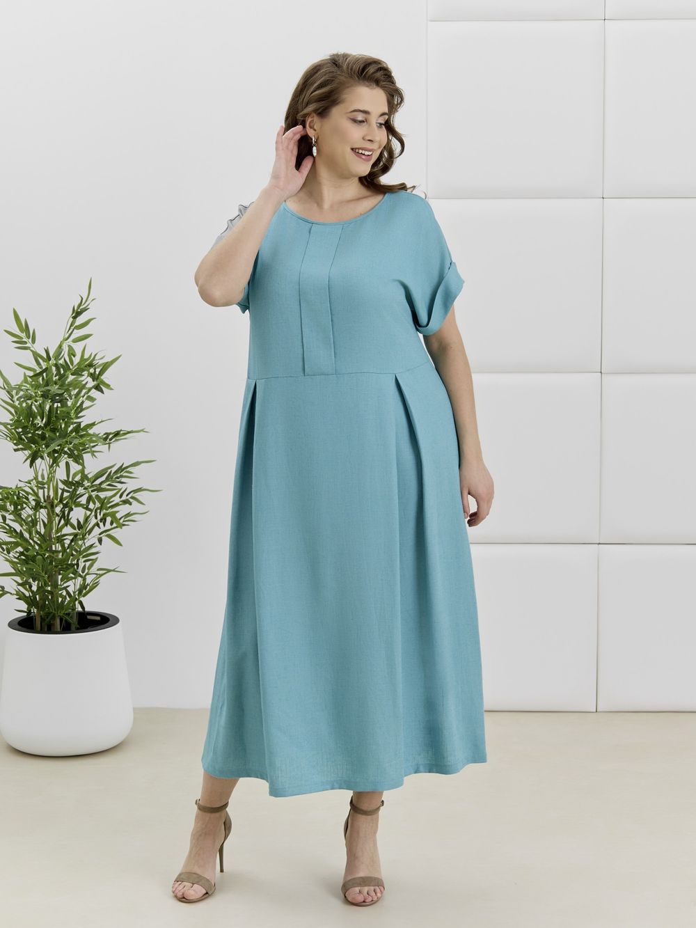 Платье Скарлет Виотекс БИРЮЗОВЫЙ