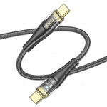Кабель Type-C на Type-C Hoco U121 (black) (Краснодар склад)