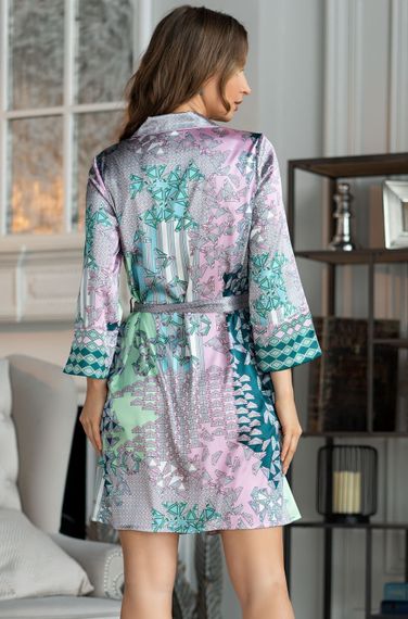 Халат на пуговицах MIA-Amore Геометрия 7007