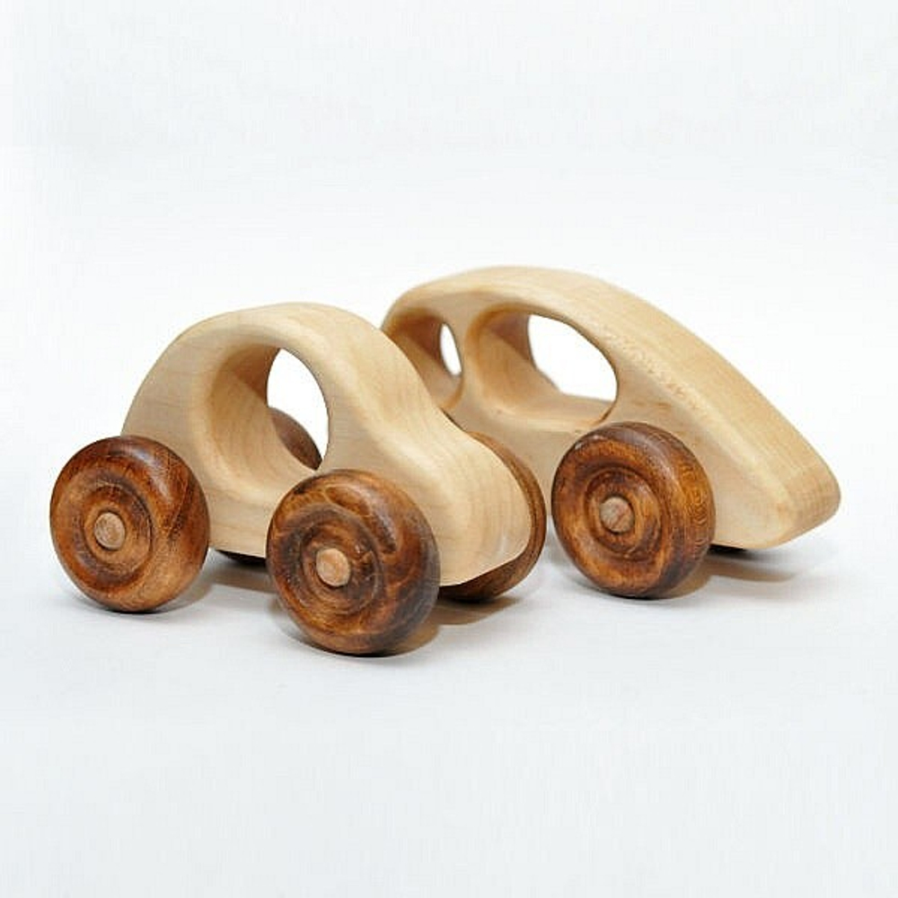 Деревянная машинка Жук Леснушки