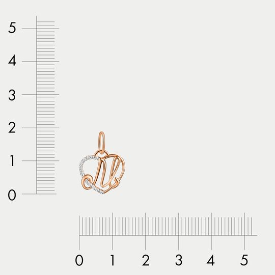 Подвеска золотая