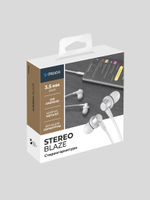 Наушники проводные игровые с микрофоном Stereo Blaze3,5 Jack, серебристый