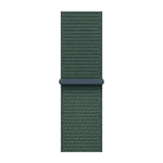 Apple Watch SE 2024 44mm Starlight Aluminum Case with Lake Green Sport Loop