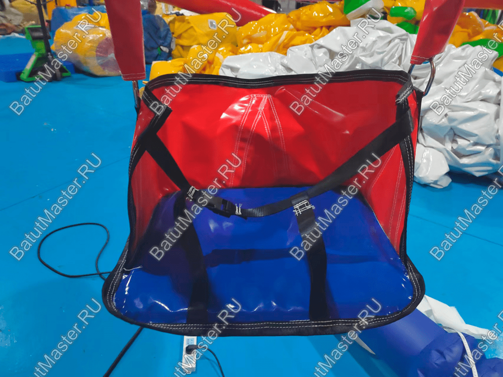 Качели воздушный шар «Облако радости» с принт-печатью, 6,6×6,6×7,2 м