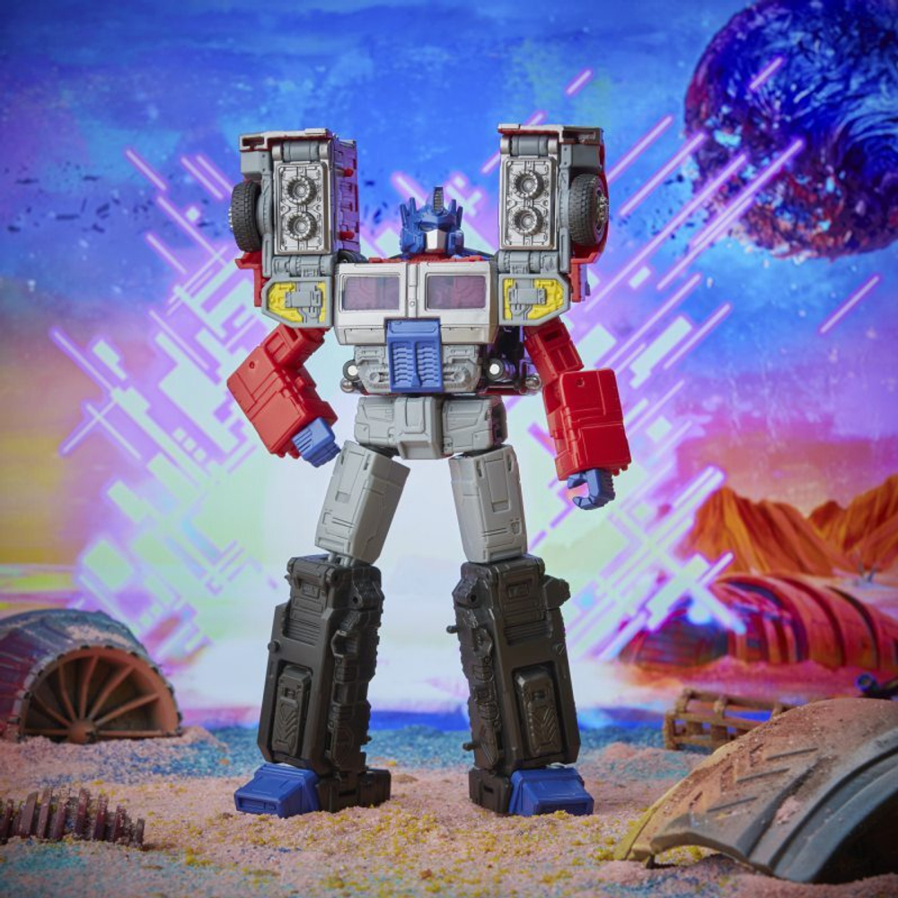 Hasbro Transformers Generations Legacy - лидер фигурки G2 Universe Laser Optimus Prime F3061