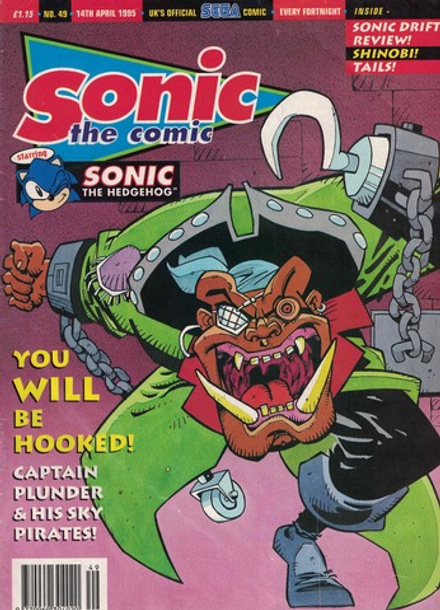 Комикс Sonic The Comic 1995 #49