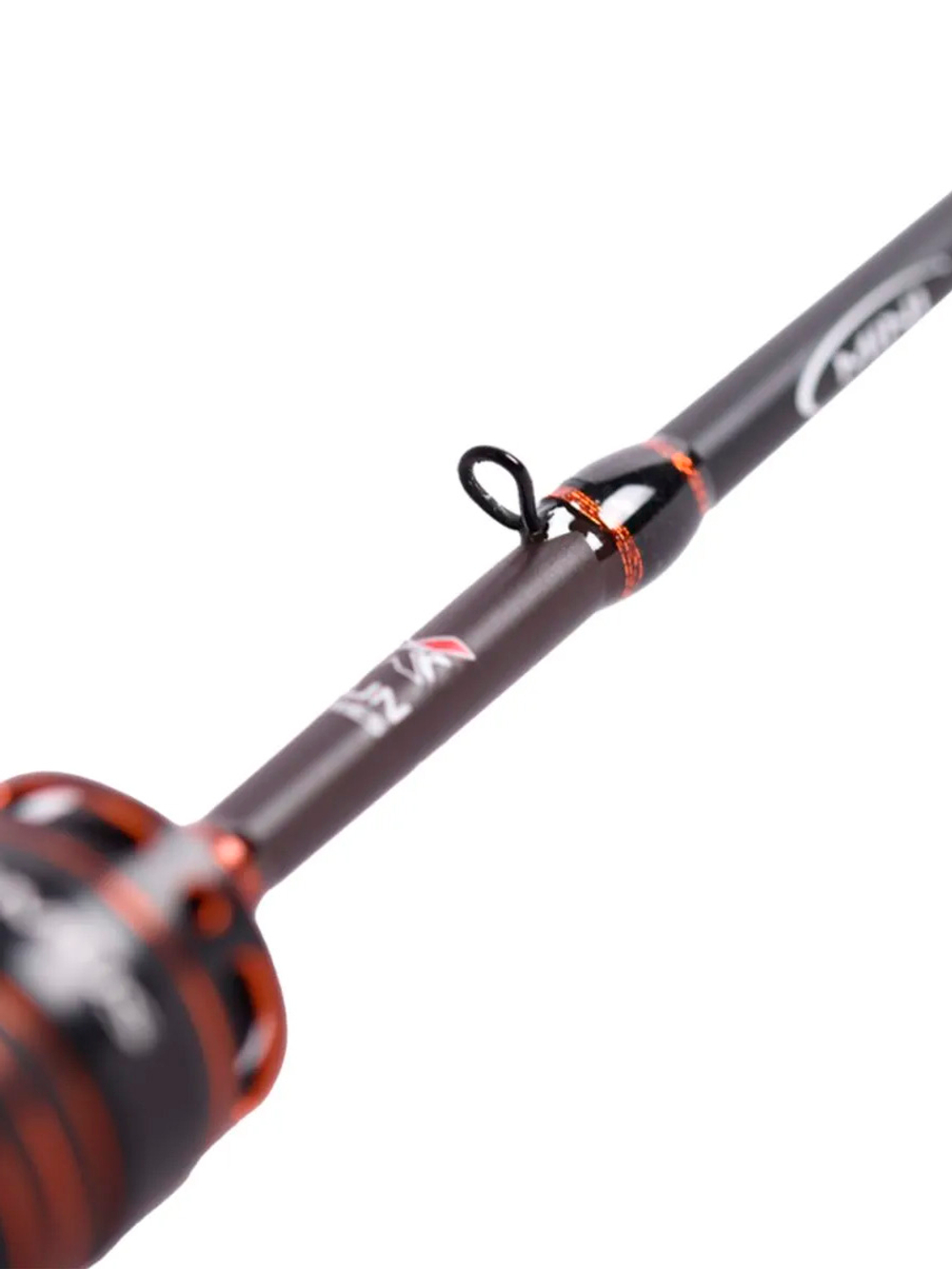 Спиннинг для рыбалки Maximus MINI GUN 18UL 1,8m 1-7g (top solid) + Блесна для рыбалки вращающаяся Mepps AGLIA LONG 0, Gold 2.5гр, 1 штука