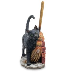 Veronese WS-841 Статуэтка «Кот с метлой» (Лиза Паркер)