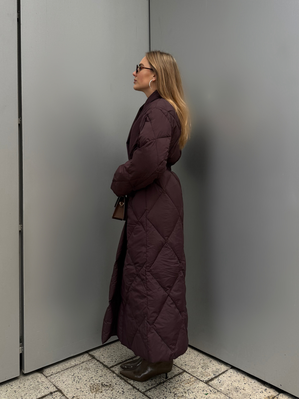 Пуховик Dorothy бургунди