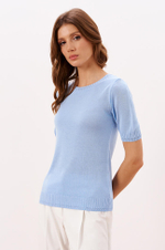 23255 Джемпер женский (голубой)