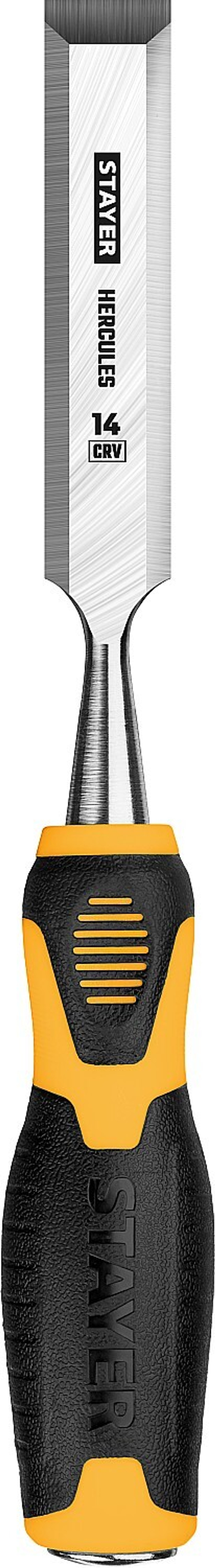 STAYER HERCULES стамеска-долото с двухкомпонентной рукояткой, 14 мм