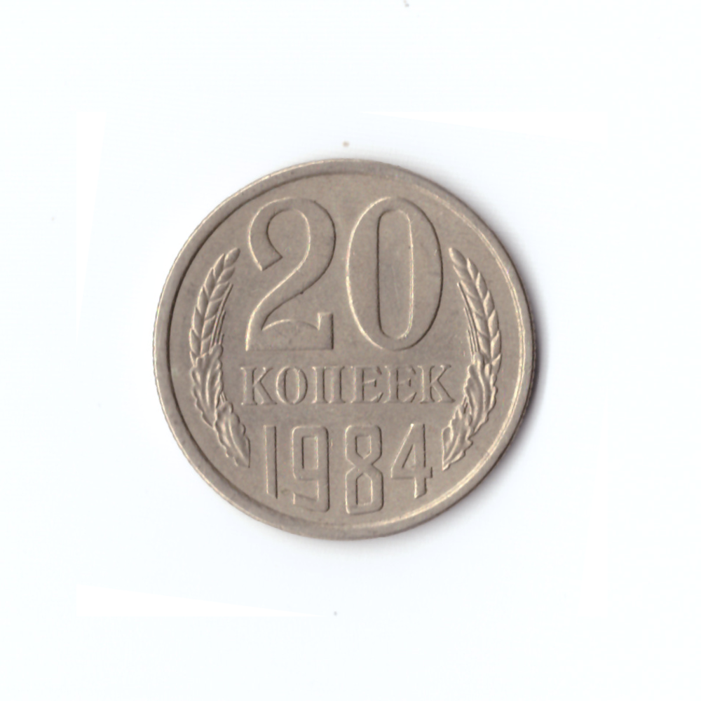 20 копеек 1984 года VF