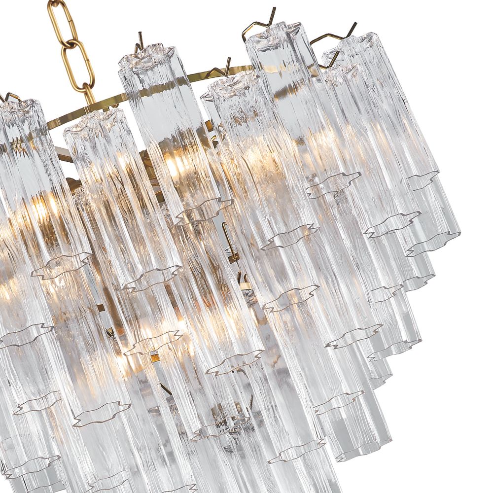 Люстра OWD2093-D75 gold/clear