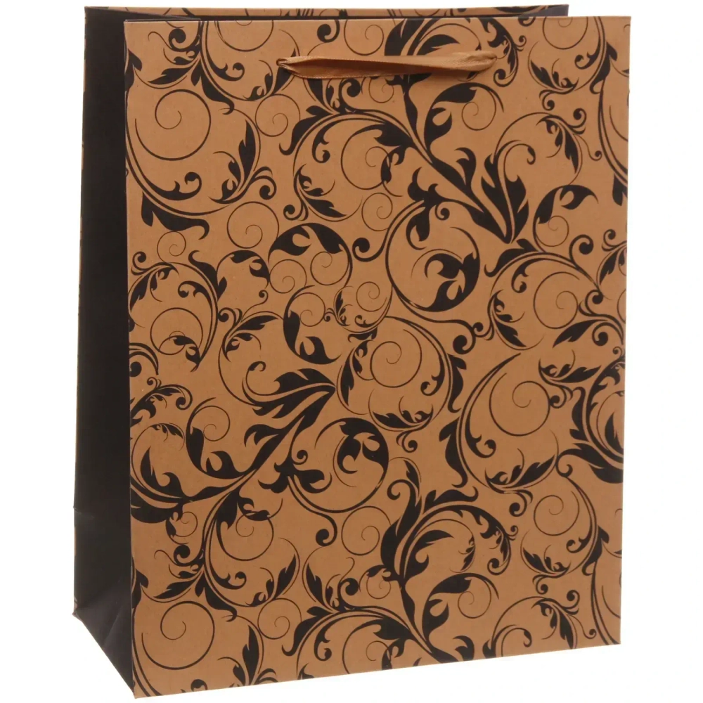 Пакет подарочный «Изысканные узоры» 32*26*12 см