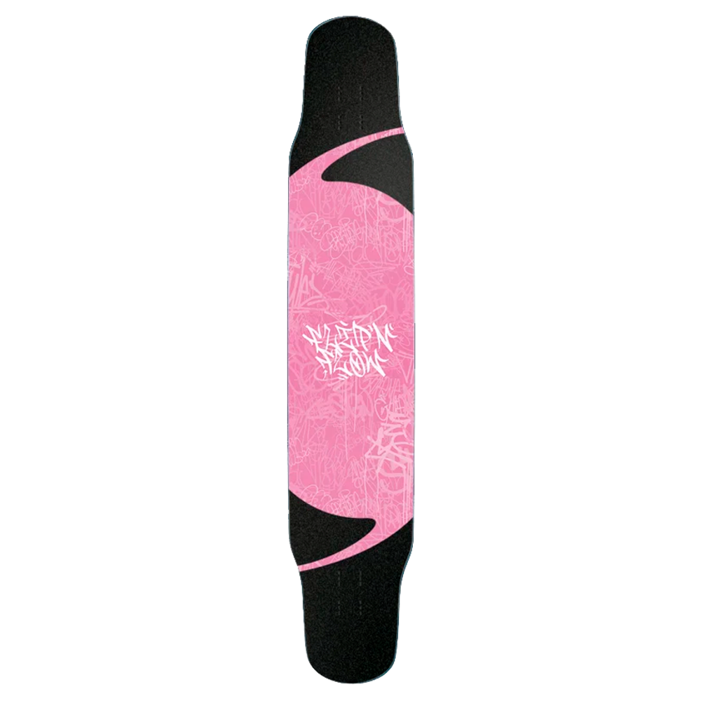 Дека Лонгборд Pepper Boards Inari 48" Pepper X Flip'n'Flow Розовый