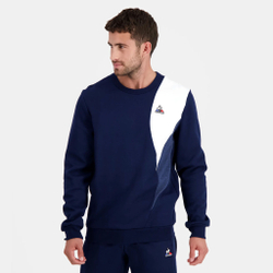Мужская кофта теннисная Le Coq Sportif N°1 Sweatshirt Men - Dark Blue, White