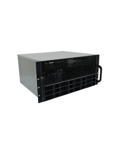 Procase ES512XS-SATA3-B-0 Корпус 5U Rack server case (12 SATA3/SAS 12Gb hotswap HDD), черный, без блока питания, глубина 400мм, MB 12"x13"