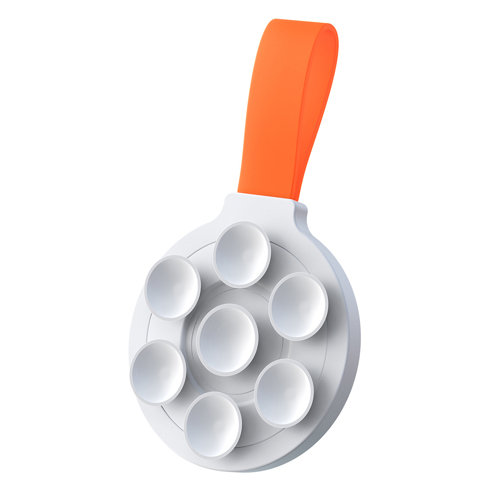 Держатель для телефона JOYROOM JR-ZS393 Magnetic Suction Phone Mount (MagSafe) - White+Orange