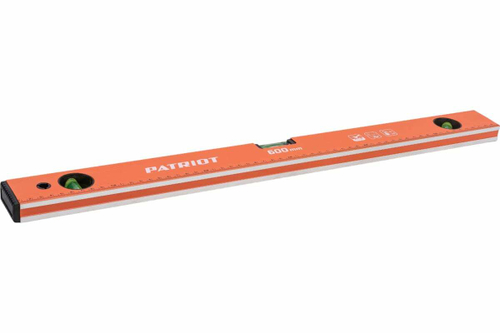 Алюминиевый фрезерованный уровень 600мм PATRIOT LCP-600 350005506