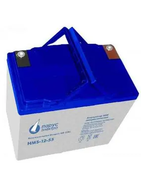 Аккумуляторы Парус Электро HMS-12-55 - изображение 1 Аккумуляторы Парус Электро HMS-12-55 - фото 1