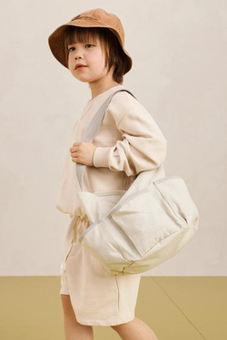 ZARA ОДНОТОННАЯ ТОЛСТОВКА, ЭКРЮ