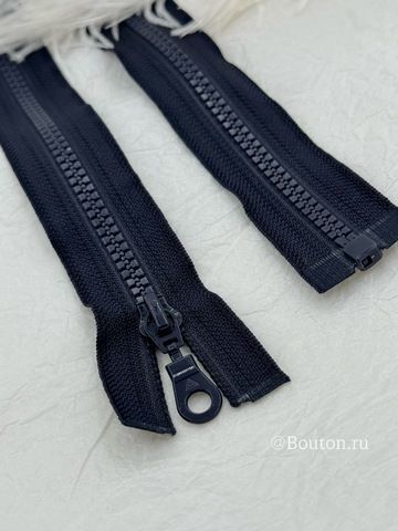 Молния тракторная темно-синяя